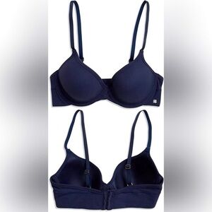 𝅺NEW - Lucky Brand - Navy Blue Underwire Bra - Size 34 C NWOT